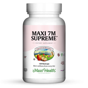 Flacon de Maxi Health Probiotique Acidophilus 120 capsules vue de face