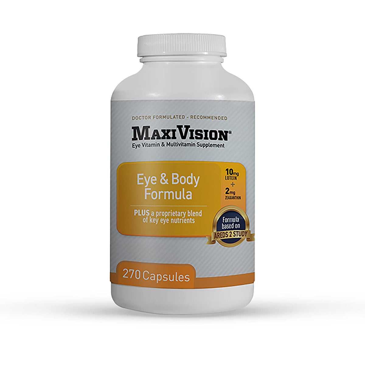Flacon de MaxiVision Formule Oculaire et Corporelle 270 capsules
