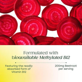 Flacon de MegaFood avec étiquette de Vitamine B12