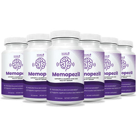 Flacon de Memopezil de Nature's NutriWave, 60 capsules