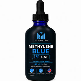 Flacon de Methylene Blue 1% 118ML Valboren Labs vue de face