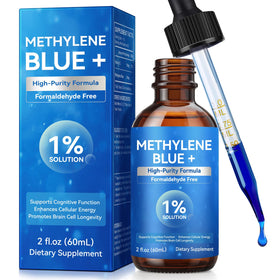Flacon de Methylene Blue Vawcrn 60 ml avec étiquette