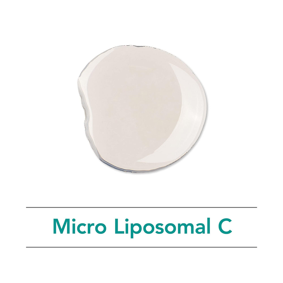 Flacon de Micro Liposomal C 1000 mg avec un verre d'eau