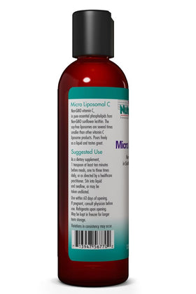Flacon de Micro Liposomal C 1000 mg, vue latérale