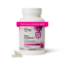 Flacon de Microbiome Labs MegaSporeBiotic avec 60 capsules