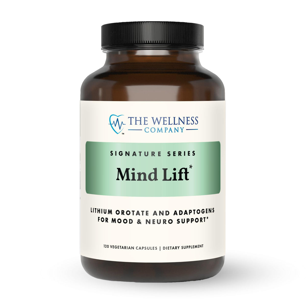 Flacon de Mind Lift de The Wellness Company, 120 capsules