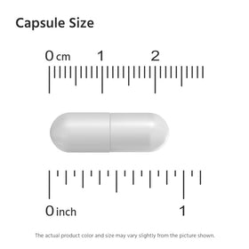 Flacon de ML Naturals avec capsules à côté