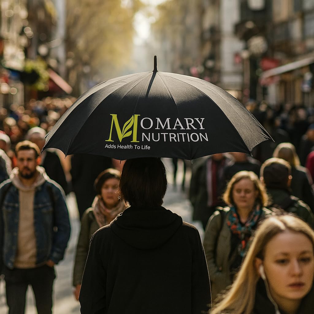 Flacon de MOMARY Acide Hyaluronique ouvert avec capsules