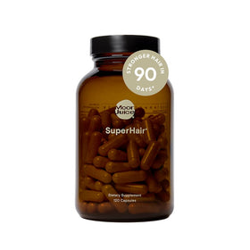 Flacon de Moon Juice SuperHair avec 120 capsules