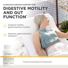 Flacon de Motility Activator d'Integrative Therapeutics avec capsules