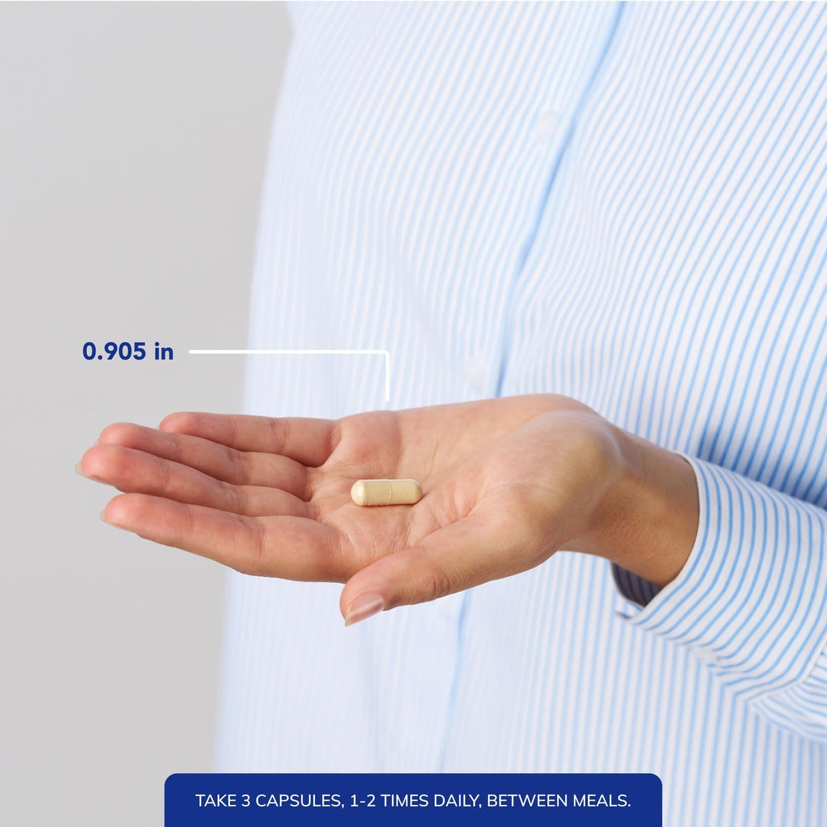 Flacon de MotilPro ouvert avec capsules à l'intérieur