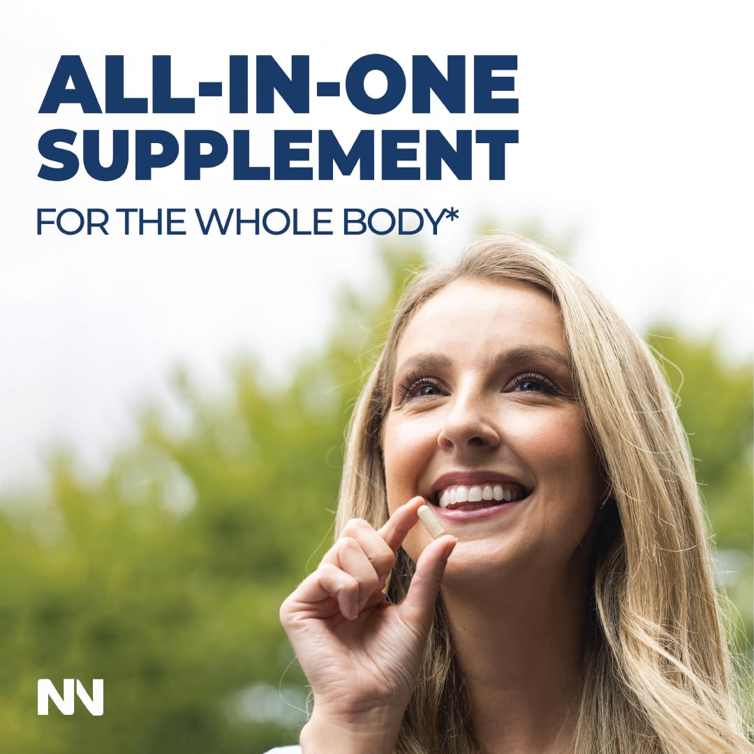 Flacon de Mousse de Mer Bio Nobi Nutrition sur un fond naturel