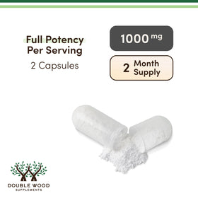 Flacon de Mucuna Pruriens ouvert avec capsules visibles