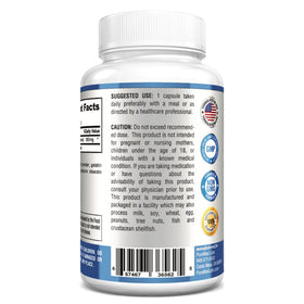 Flacon de Muira Puama YUMMYVITE avec capsules sur une table