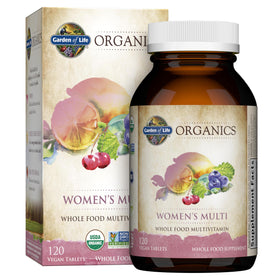 Flacon de multivitamine Garden of Life Femme 120 tablettes bio