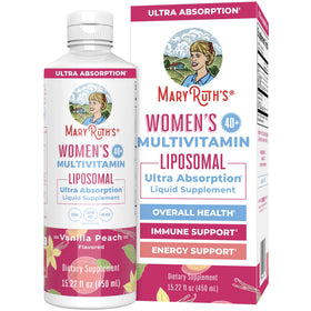 Flacon de multivitamine liposomale MARYRUTH'S pour femmes 40+, 540g