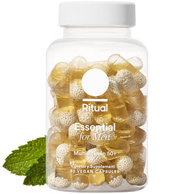 Flacon de multivitamine Ritual pour hommes 50+, 60 capsules