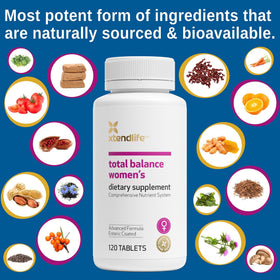Flacon de multivitamine Xtendlife ouvert avec capsules visibles