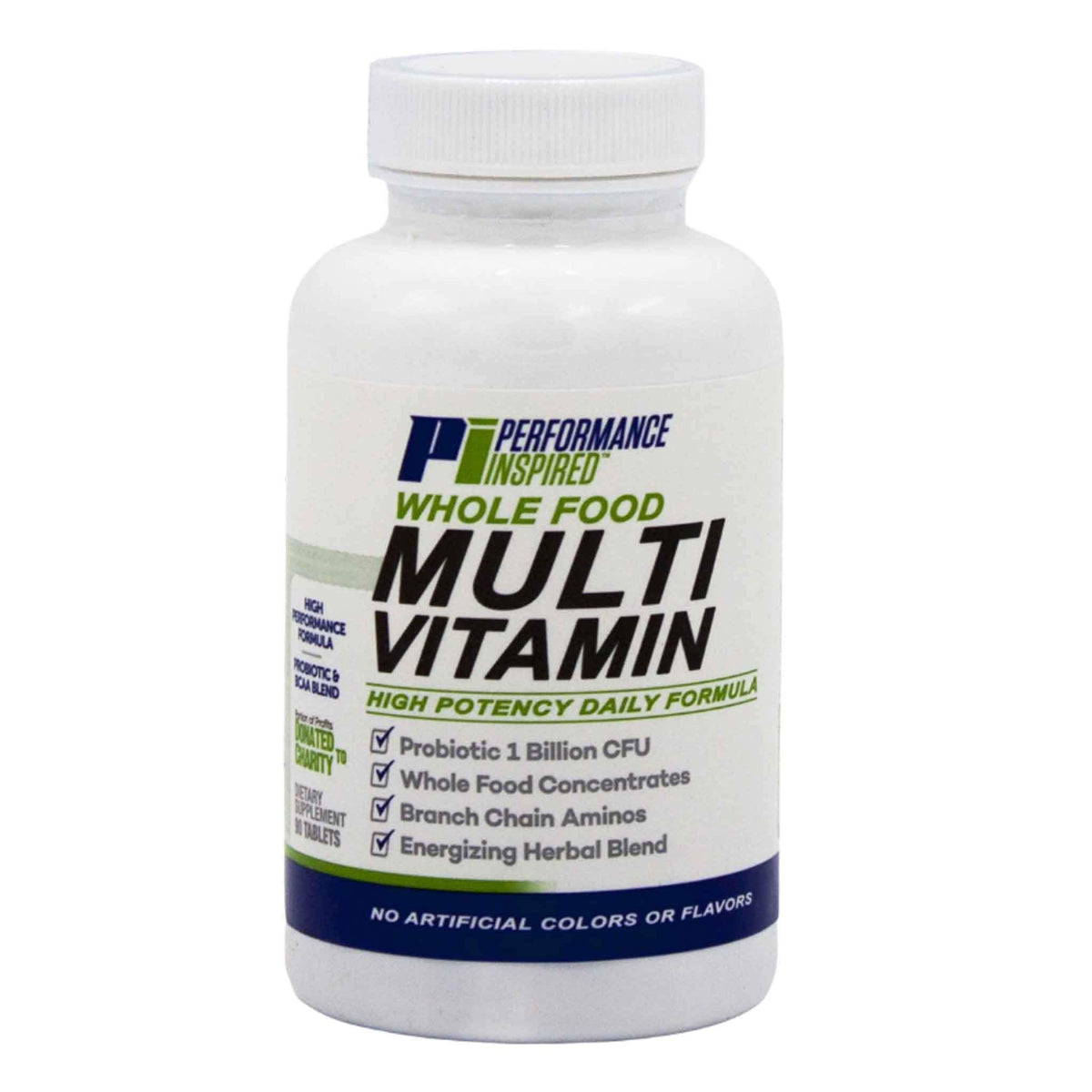 Flacon de Multivitamines Entières PERFORMANCE INSPIRED 90 comprimés