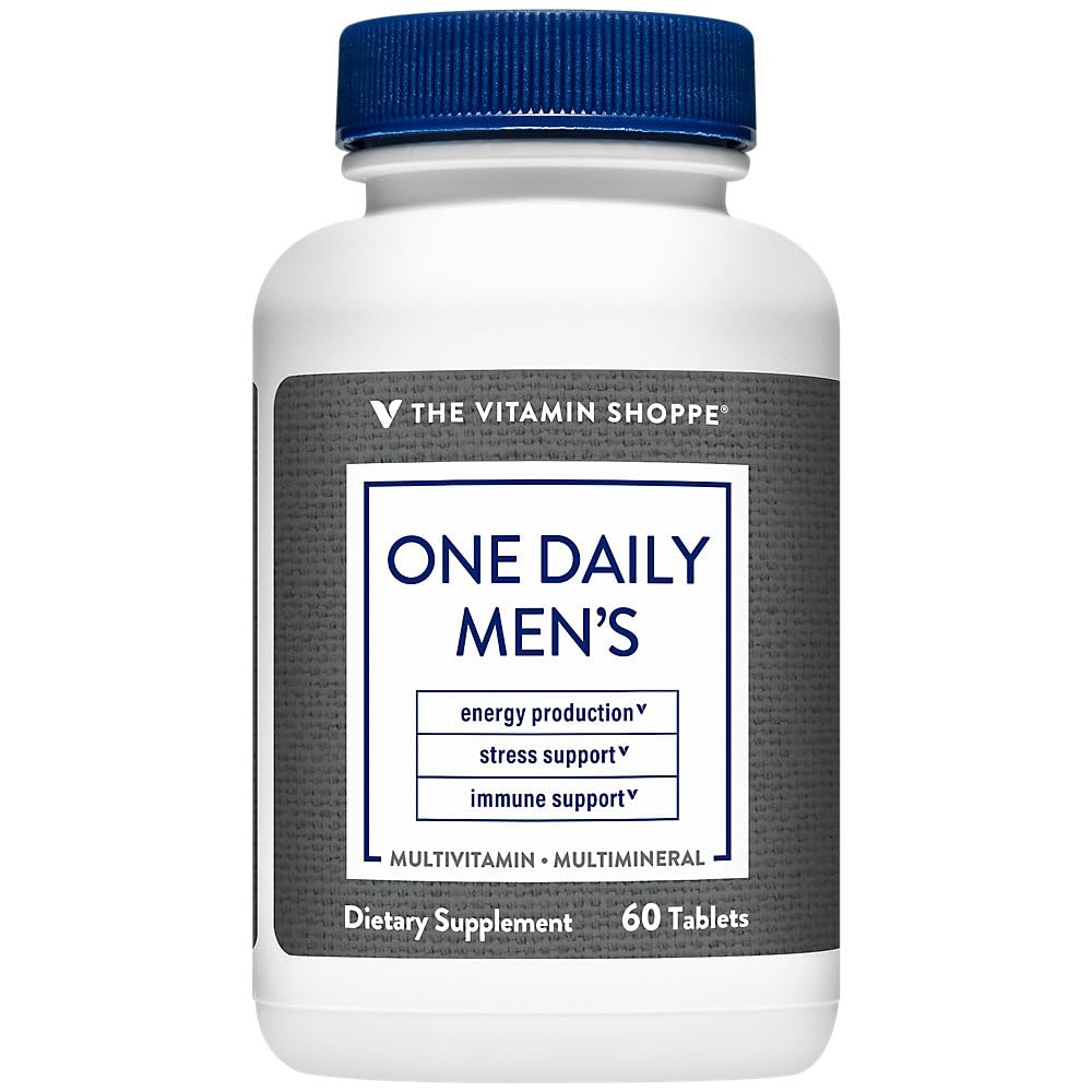 Flacon de multivitamines pour hommes The Vitamin Shoppe 90 comprimés