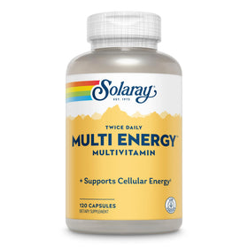 Flacon de multivitamines SOLARAY Twice Daily 120 capsules
