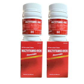 Flacon de Multivitamines StressTabs 60 comprimés avec Fer
