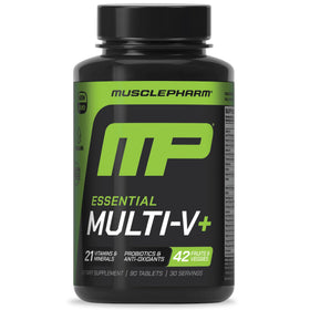 Flacon de Muscle Pharm Multivitamine Multi-V+ 90 Tablettes