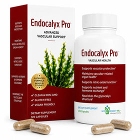Flacon de MYBODYRX Endocalyx Pro 120 capsules vue de face