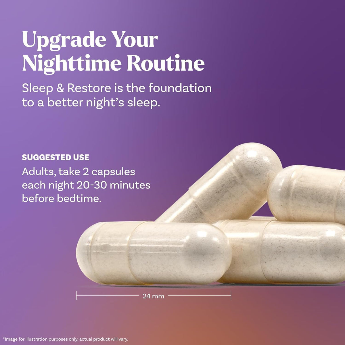 Flacon de Natrol avec capsules sur un fond naturel