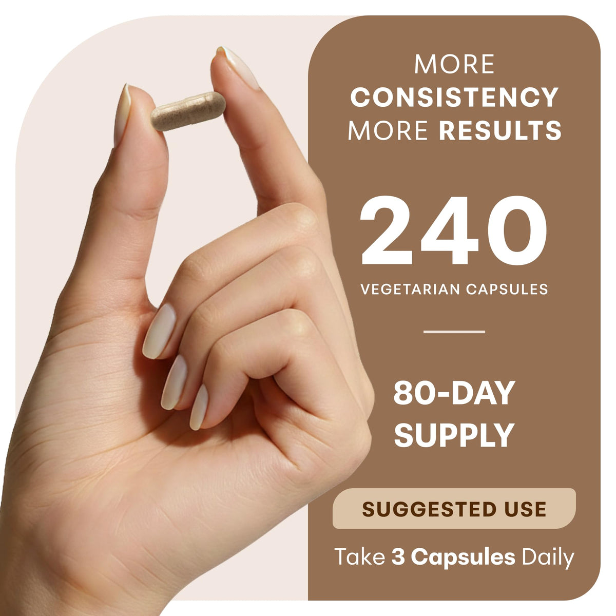 Flacon de Nattokinase Micro Ingredients ouvert avec capsules visibles