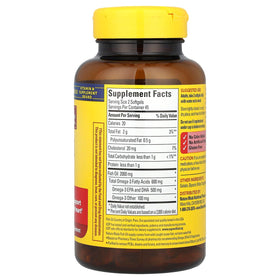 Flacon de Nature Made Huile de Poisson 1000 mg 90 gélules