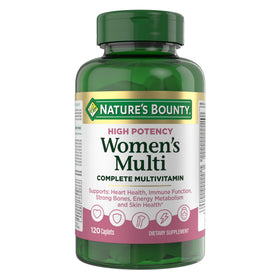 Flacon de Nature's Bounty Multivitamines Complètes Femmes 120 comprimés