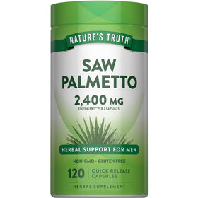 Flacon de Nature's Truth Extrait de Saw Palmetto 120 capsules
