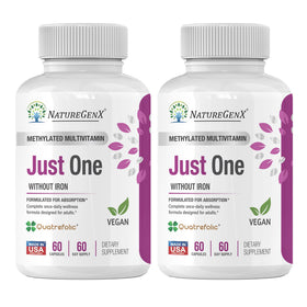 Flacon de NatureGenX Multivitamine Methylée 60 capsules