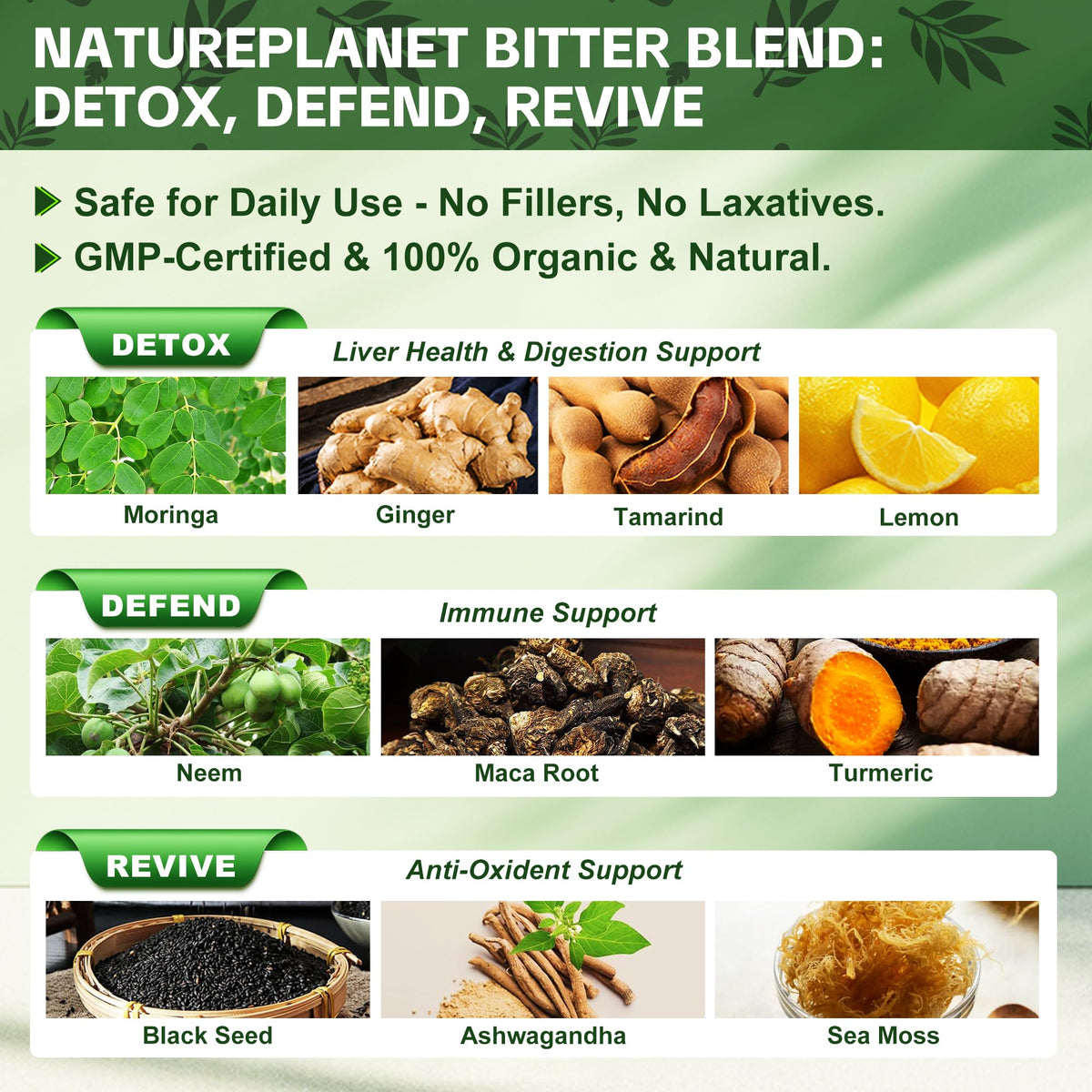 Flacon de NaturePlanet Soursop Bitters avec goutteur