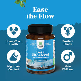 Flacon de Natures Craft Beta Sitosterol avec étiquette