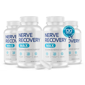 Flacon de Nerve use Max avec 120 capsules de soutien nerveux