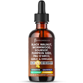 Flacon de Nettoyage de Noix Noires et Absinthe 60 ml de JB Wellness Co