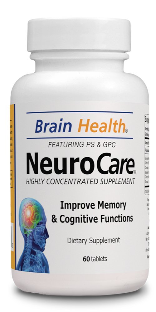 Flacon de Neuro Care contenant des ingrédients naturels