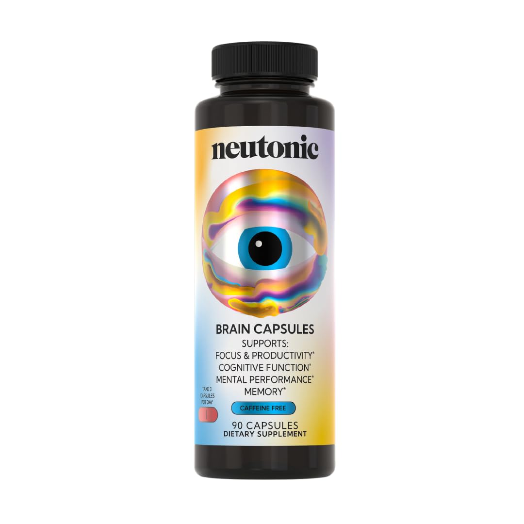 Flacon de Neutonic Nootropic 90 capsules vue de face