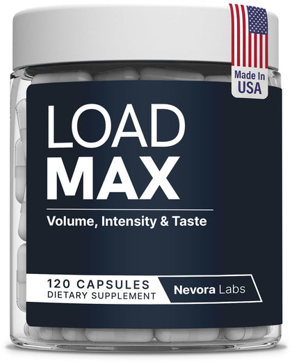 Flacon de Nevora Labs Load Max avec 120 capsules