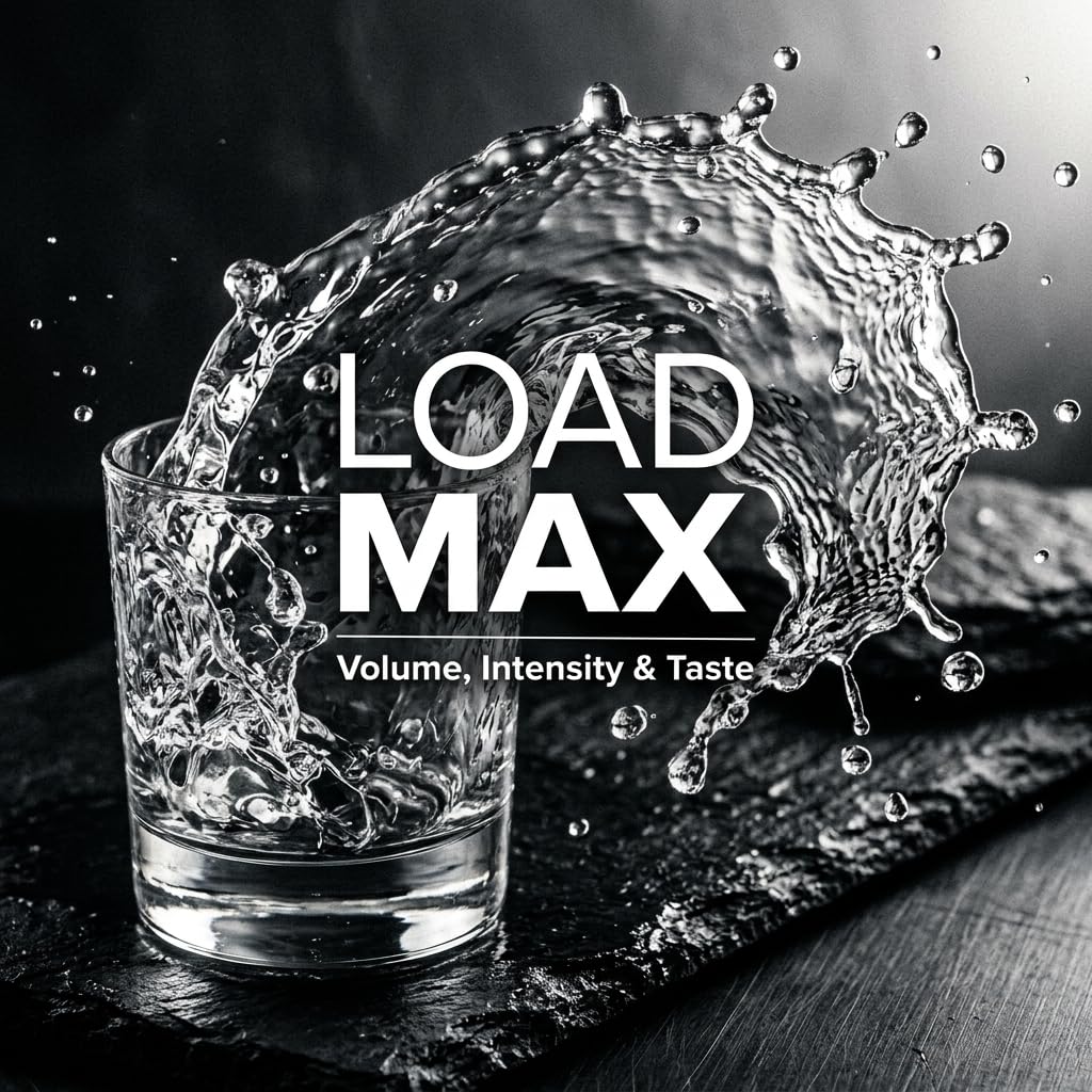Flacon de Nevora Labs Load Max avec une cuillère à côté