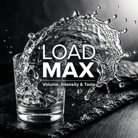 Flacon de Nevora Labs Load Max avec une cuillère à côté