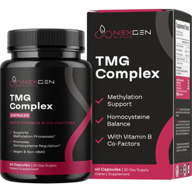 Flacon de NEXGEN BLENDS Complément TMG 500mg avec Methyl B Complex