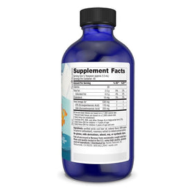 Flacon de Nordic Naturals DHA pour Enfants 530 mg avec étiquette détaillée