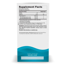 Flacon de Nordic Naturals Omega 3 Ultimate 2X 2150mg avec capsules