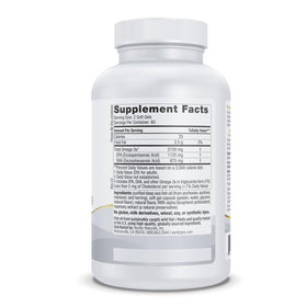 Flacon de Nordic Naturals ProOmega-3 avec capsules de poisson