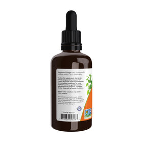 Flacon de NOW Foods Extrait de Curcuma Bio sur fond naturel