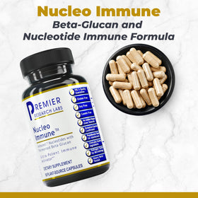 Flacon de Nucleo daily wellness avec capsules visibles