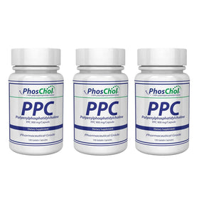Flacon de Nutrasal PhosChol PPC 900 mg avec capsules gélatineuses
